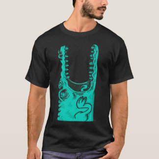 Crocodile with Mouth Open  T-Shirt