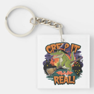 Crocodile Wizard Keychain