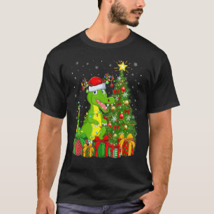Crocodile   Xmas Holiday Santa Crocodile Christmas T-Shirt
