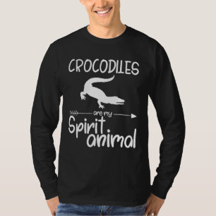 Crocodiles Are My Spirit Animal For Men Women Alli T-Shirt