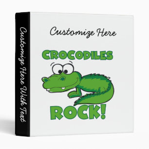 Crocodiles Rock Binder