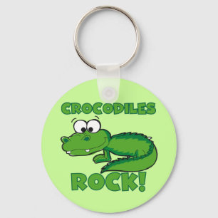 Crocodiles Rock Keychain