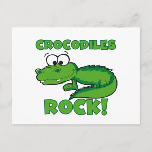 Crocodiles Rock Postcard