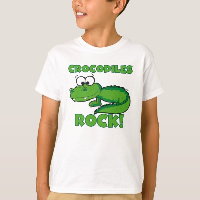 Crocodiles Rock T-Shirt (Front)