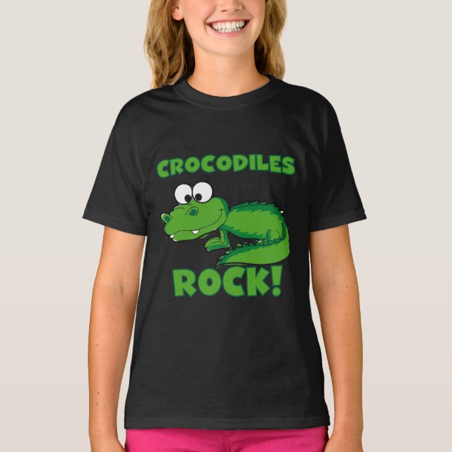 Crocodiles Rock T-Shirt (Front)
