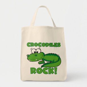 Crocodiles Rock Tote Bag