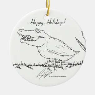 Crocoduck Ornament