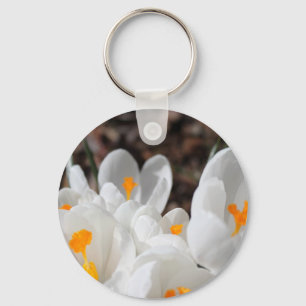 crocus,番红花 keychain