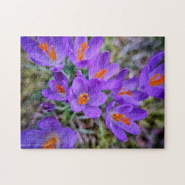 Crocus Fine Art Jigsaw Puzzle (Horizontal)