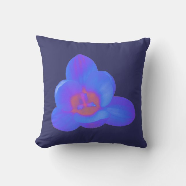 Crocus Flower Hot and Cold Pillow (Front)