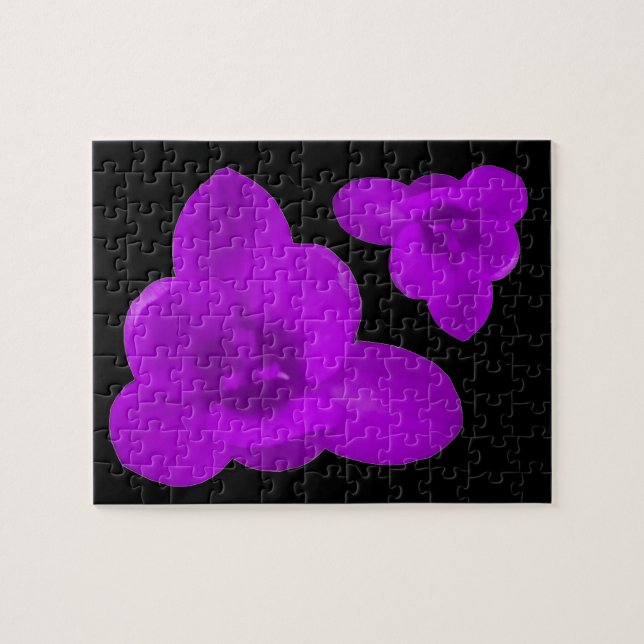 Crocus Flower Purple Puzzle (Horizontal)