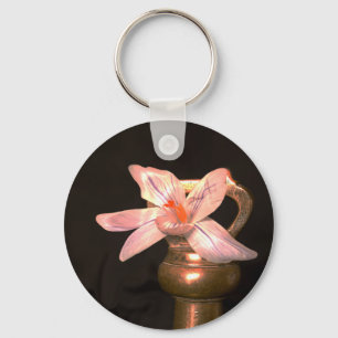 Crocus Flowers Keychain