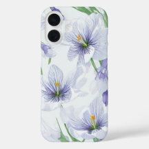 Crocus Flowers Phone Case