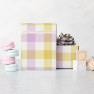 Crocus Gingham - Wrapping Paper