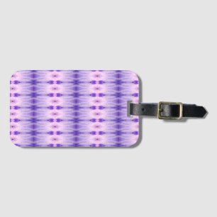 Crocus Ikat 5 Sangria Luggage Tag