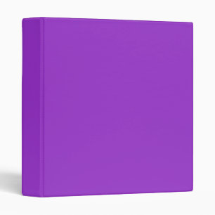 Crocus Purple Solid Colour Binder