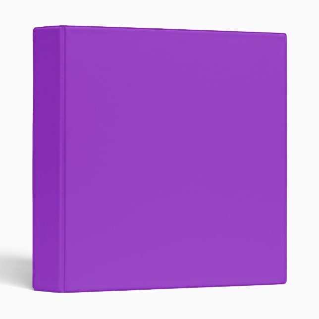 Crocus Purple Solid Colour Binder (Front/Spine)