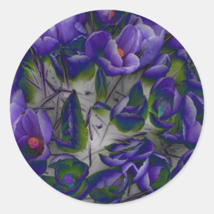 Crocus Stationery Sticker