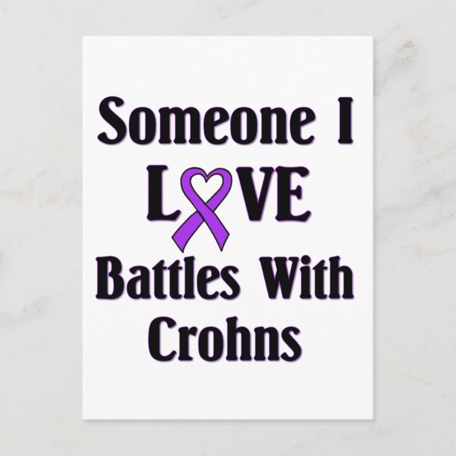 Crohns Disease Postcard (Front)