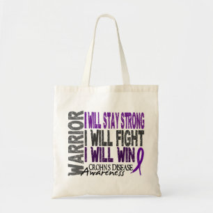 Crohn's Disease Warrior Tote Bag