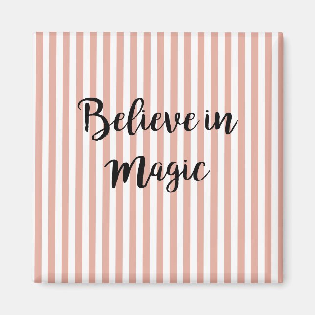 Croire en Magic Quote Magnet (Devant)