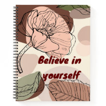 croire en soi carnet spiral