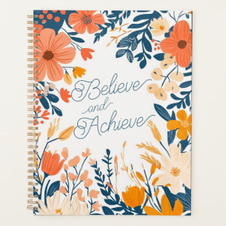 Croire et atteindre Botanical Folk Floral