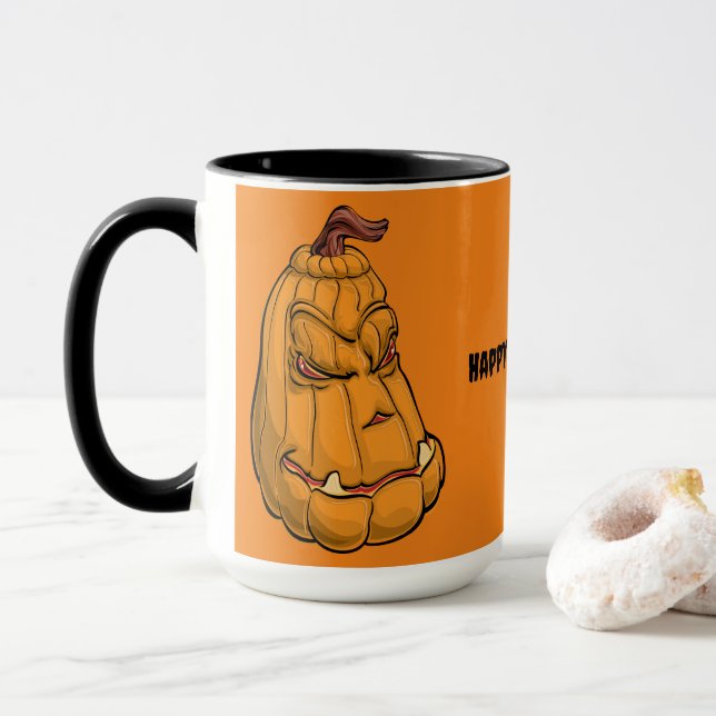 Croire Jack Halloween Mug (Avec donut)