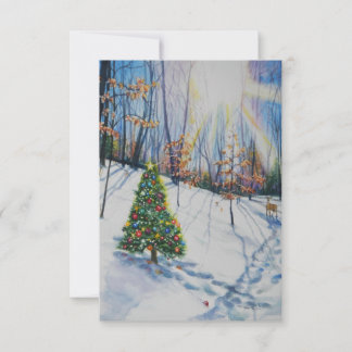 Croire la carte de Noël