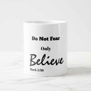 Croire l'écriture Jumbo Mug