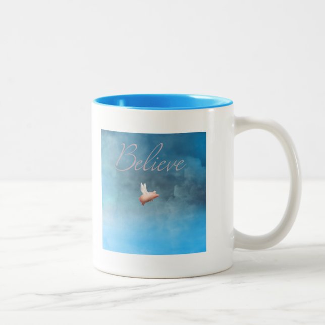 croire quand les cochons volent de la tasse (Droit)