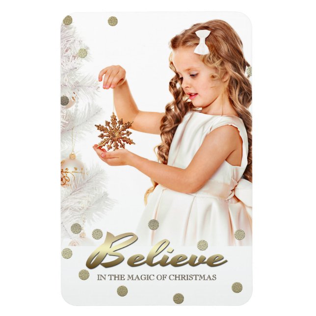 Crois. Cadeau de Noël Magnets (Vertical)