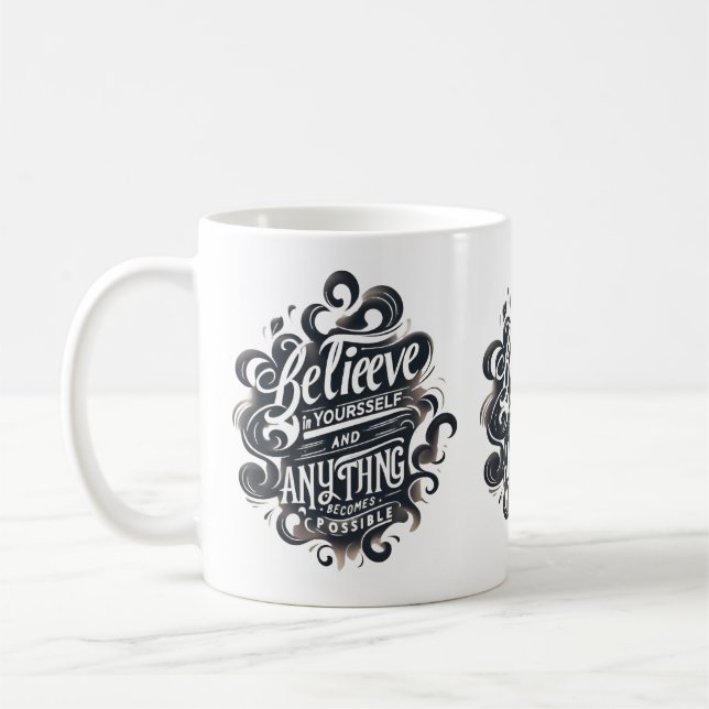 Crois en toi-même Mug (Gauche)