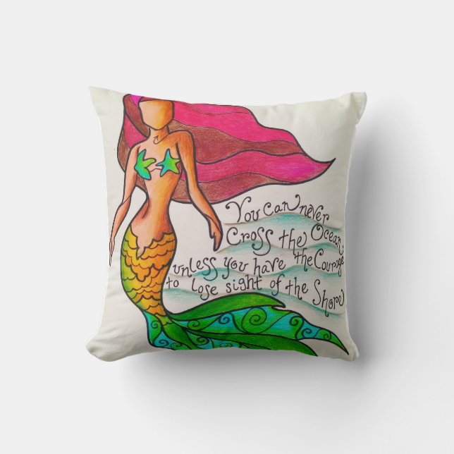 Croisez le coussin d'océan (Recto)