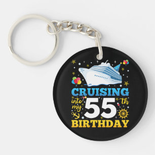 Croisière En Mon 55 Anniversaire Acrylique Fête