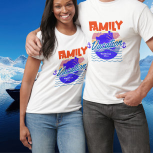 Croisière familiale Caraïbes Bleu T-Shirt PERSONNA