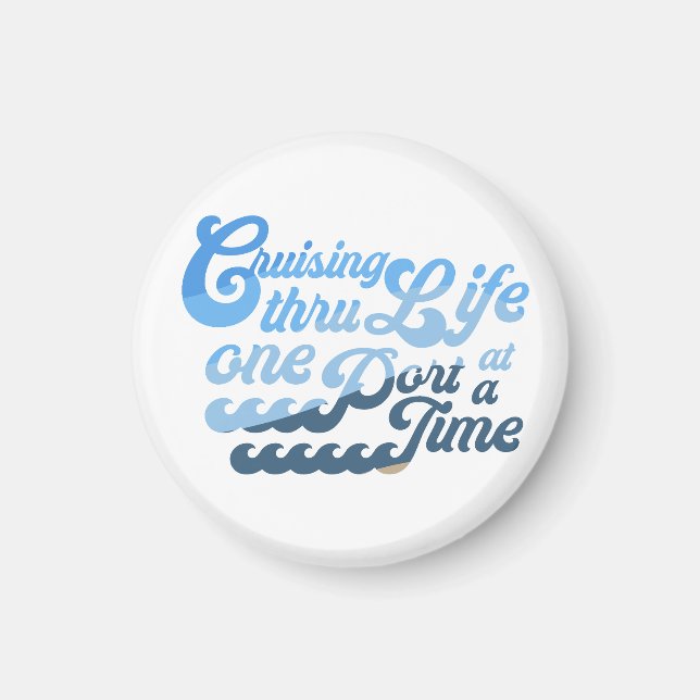 Croisière sur Life un port à un aimant à temps (Devant)