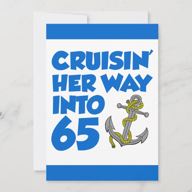 Croisière Sur Son Chemin En 65 Invitations (Devant)