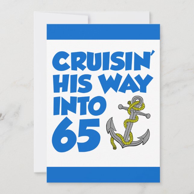 Croisière Sur Son Chemin En 65 Invitations (Devant)
