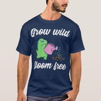 Croissance fleur sauvage sans TShirt