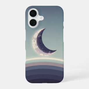Croissant au-dessus de l’Horizon Vintage iPhone 16 Case
