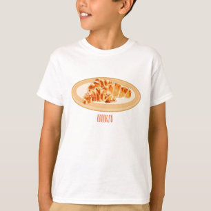 Croissant cartoon illustration  T-Shirt