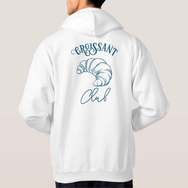 Croissant Club Hoodie (Back)