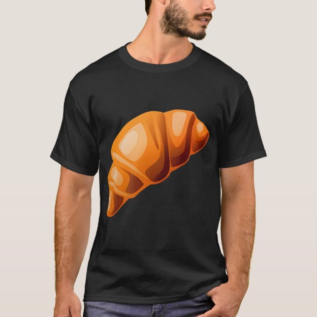 Croissant Costume Cute Fancy Dress Costumes Women  T-Shirt (Front)