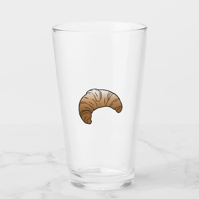 Croissant Glass Tumblers (Front)