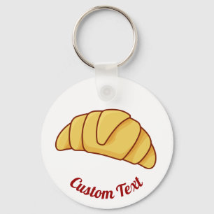 Croissant Keychain