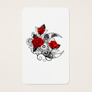 Croissant Mécanique avec Roses Rouges