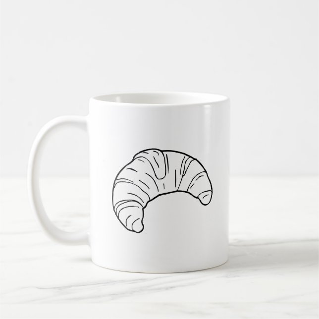 Croissant - Mug classique (Gauche)