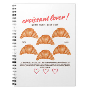 croissant notebook