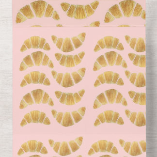 Croissant Rose Watercolour All In One Invitation